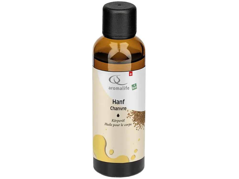 Begrenztes Angebot AROMALIFE Hanf Körperöl BIO (75 ml)