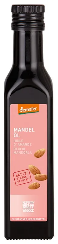 Naturkraftwerke Mandelöl Demeter (250ml) Neue Ware