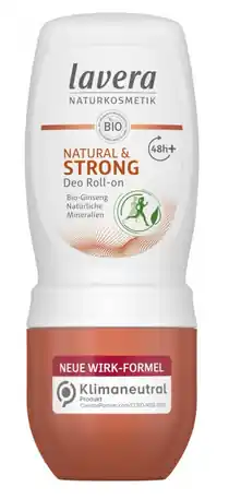 Lavera Deo Roll-on Natural & Strong (50 ml) Schneller Versand
