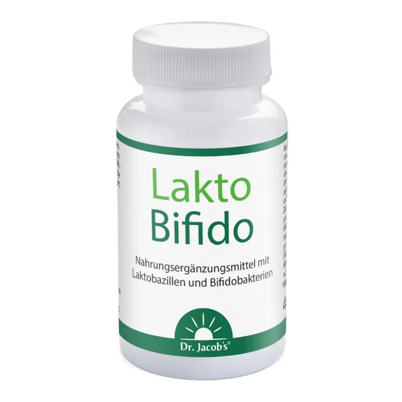 Top-Seller DR. JACOB‘S LaktoBifido Darmflora Vegan (90 Kapseln)