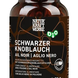 Naturkraftwerke Schwarzer Knoblauch (110 Kapseln) Jetzt Bestellen