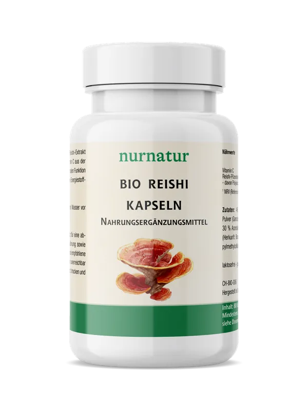 Bio Reishi Kapseln (80 Kapseln) Beliebt