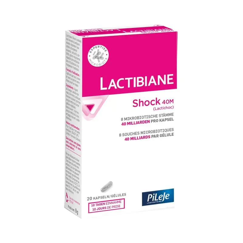 Lactibiane Shock 40 M (20 Kapseln) Kracherpreis