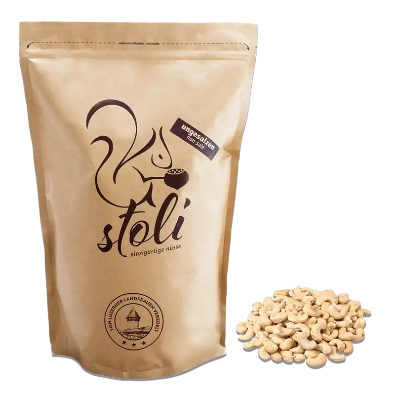 Mega-Angebot Stoli Nuss Cashewnüsse ungesalzen (2963 Gramm)