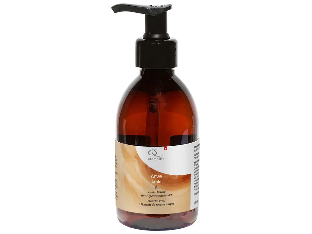Ausverkauf Aromalife ARVE Vital-Dusche mit Alpenrosenextrakt (250 ml)