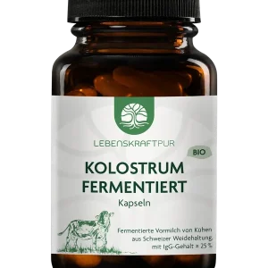 Ausverkauf Lebenskraftpur Kolostrum Bio ferment. (60 Kapseln)