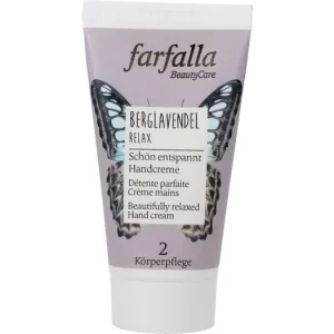 Farfalla Berglavendel Relax Handcreme (50 ml) Neue Ware