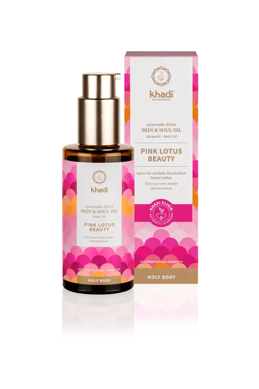 Khadi Körperöll Pink Lotus Beauty (100 ml) Günstig