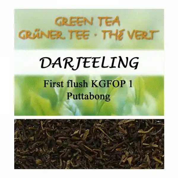 Darjeeling Grüntee (200 Kapseln) Nur Für Kurze Zeit