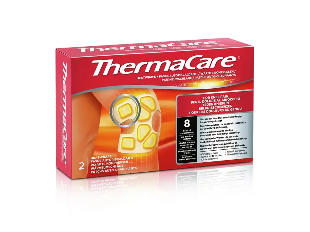 Sofort Bestellen ThermaCare bei Knieschmerzen (2 Stück)