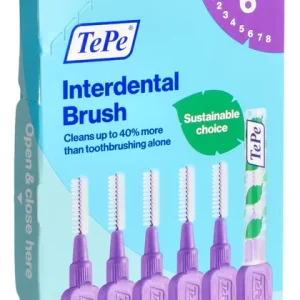 TePe Interdental Brush (6 Stück violette Size 6) Jetzt Bestellen