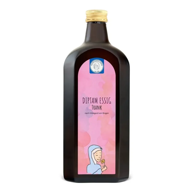 Geprüft Hildegard von Bingen Diptam Essig Trank (500 ml)