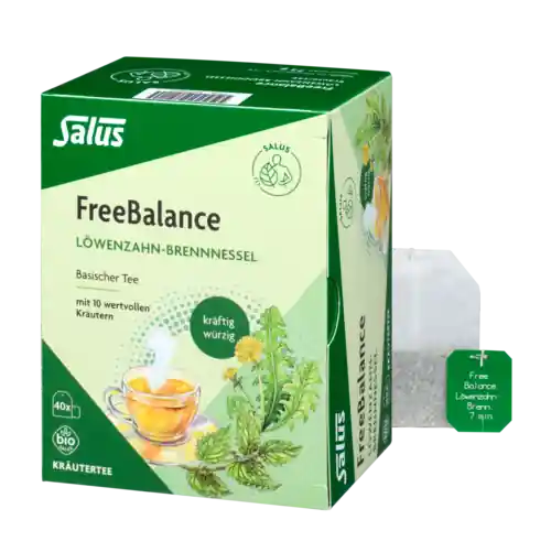 Solange Der Vorrat Reicht Salus FreeBalance Löwenzahn-Brennnessel Tee Bio (40 Btl.)