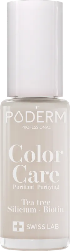 Neu Im Sortiment PODERM Nagellack Color Care (098 Milky)