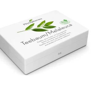 Zertifiziert Phytopharma Teebaumöl Pastillen (55 Gramm)