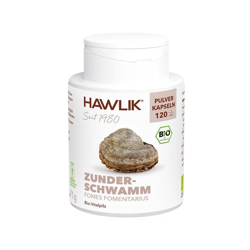 Hawlik Bio Zunderschwamm Kapseln (120 Kapseln) Preis Gesenkt