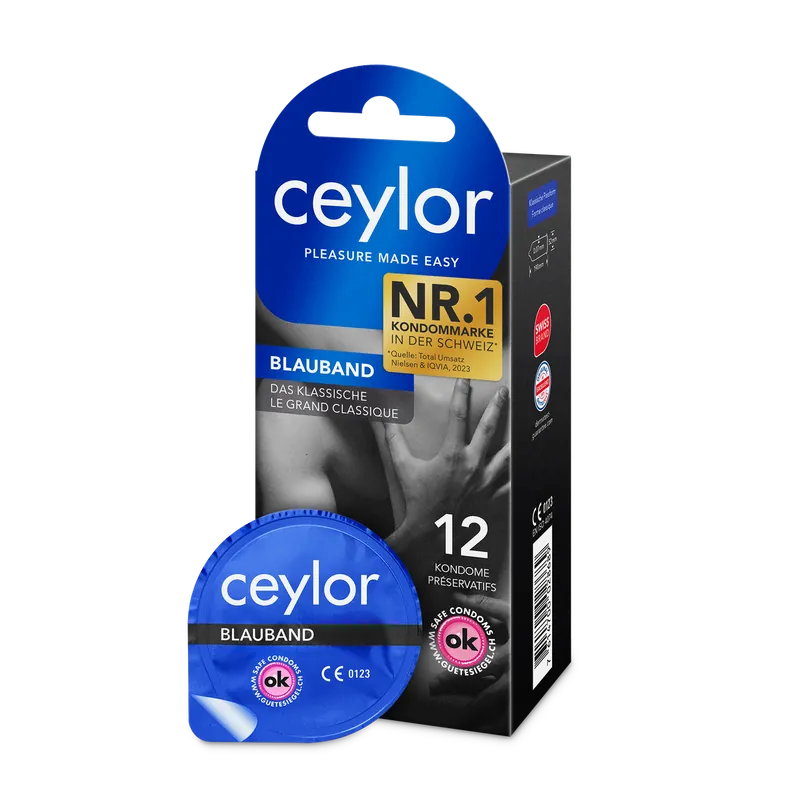 Sofort Bestellen Ceylor Blauband (12 Präservativen)