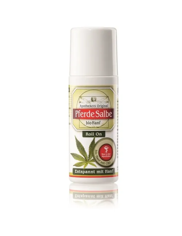 Apothekers Original Pferdesalbe mit bio Hanf (Roll-on 75ml) Bestpreis