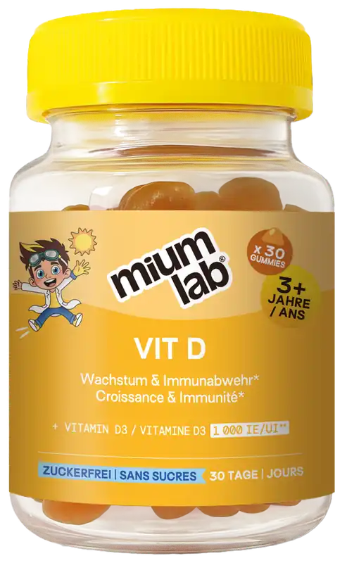 MIUMLAB Kids Gummies Vit D (30 Gummies) Rabatt