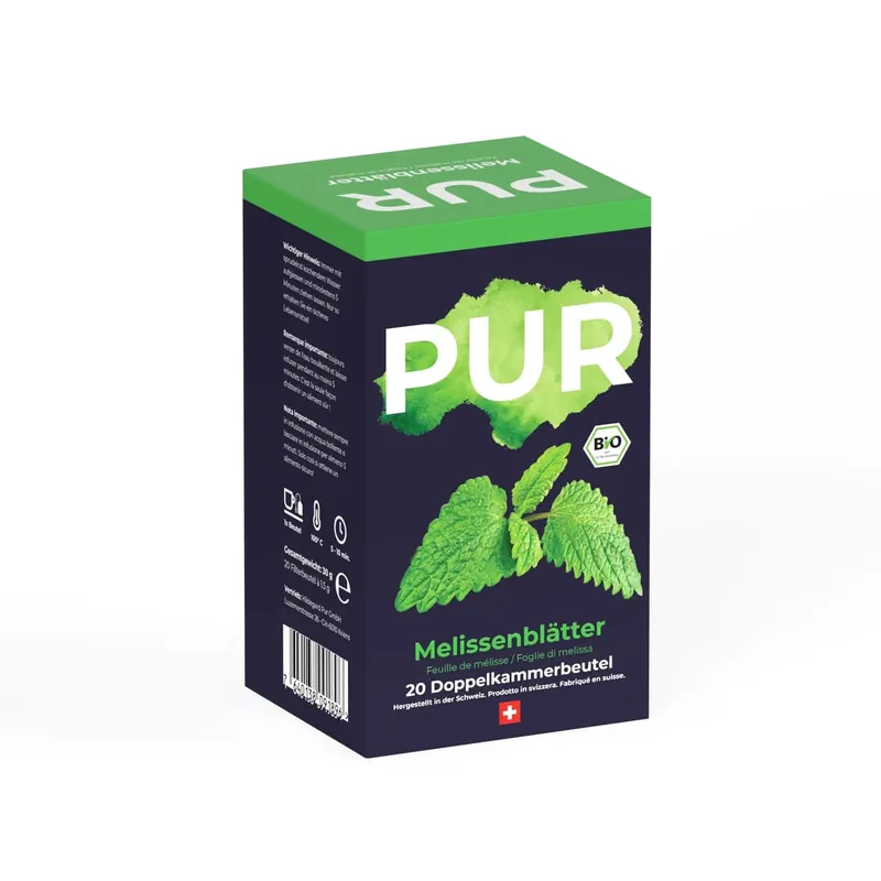 PUR Melissenblätter Tee (20 Beutel) Sonderaktion