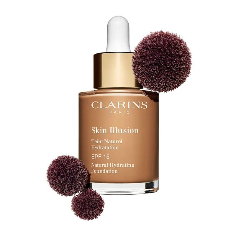 Clarins Skin Illusion (30 ml cappuccino 114) Versand Am Gleichen Tag