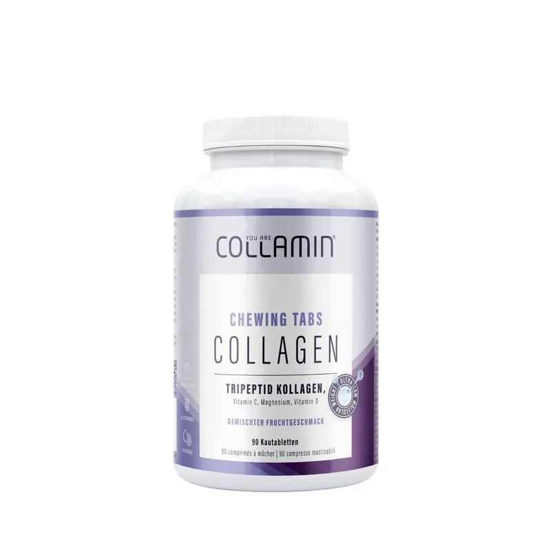 Sichere Zahlung Collamin Tripeptid Collagen Kautabletten (90 Stück)