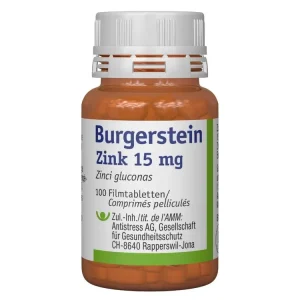 Heißes Angebot Burgerstein Zink 15 mg (100 Filmtabletten)