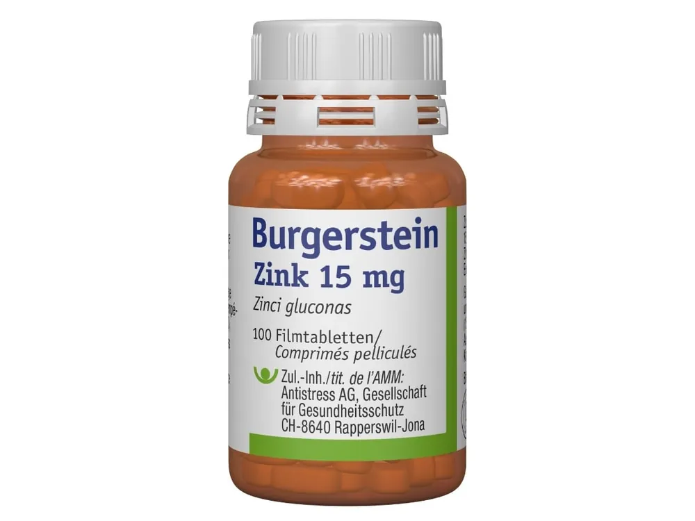 Heißes Angebot Burgerstein Zink 15 mg (100 Filmtabletten)