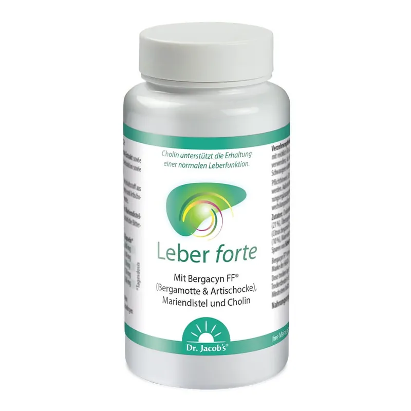 Top-Preis DR. JACOB‘S Leber forte Bergamotte (60 Kapseln)