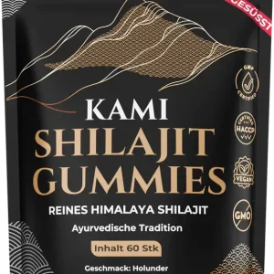 Heißes Angebot Kami Shilajit Gummies (60 Stück)