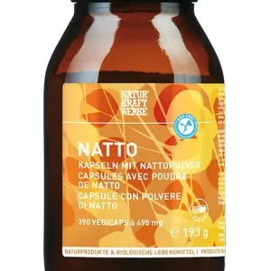 Preisreduziert Naturkraftwerke Natto Kapseln mit Nattopulver (390 Kapseln)