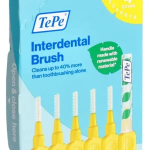 TePe Interdental Brush (6 Stück gelb Size 4) Wochenendangebot