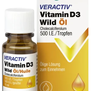 Jetzt Kaufen VERACTIV Vitamin D3 Wild Öl 500 IE/Tropfen (10 ml)
