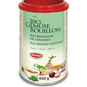 Solange Der Vorrat Reicht Morga Gemüse Bouillon Paste BIO (400 Gramm)
