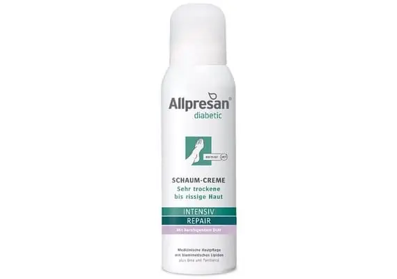 Online Kaufen Allpresan diabetic Intensiv + Repair mit Urea und beruhigendem Duft (125 ml)