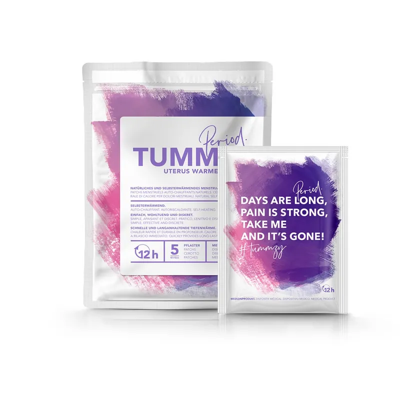 Heißes Angebot Tummzy Period Uterus Warmer (5 Pflaster)
