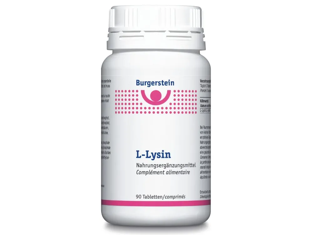 Bestpreis Burgerstein L-Lysin Tabletten (90 Tabletten)