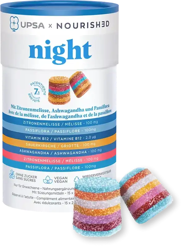 Upsa Gummies 7in1 Night (30 Stück) Nur Für Kurze Zeit