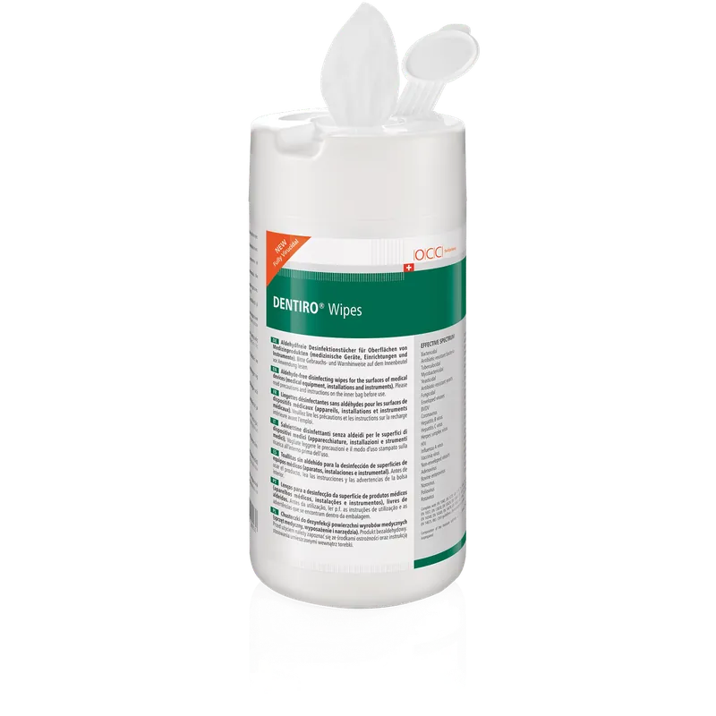 Saisonangebot DENTIRO Wipes Nachfüllbeutel Lemon (120 Tücher)