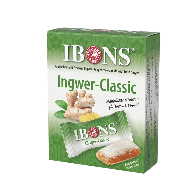 Wochenendangebot Ibons Ingwer Pastillen 60g (Classic)