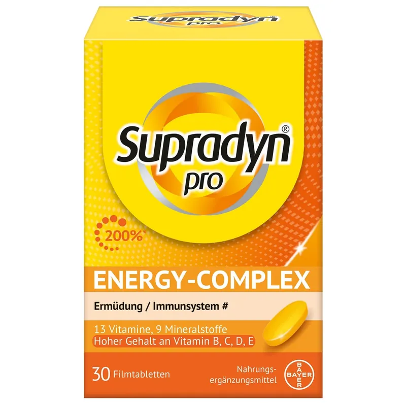 Günstig Supradyn pro energy-complex Filmtabletten (30 Tabletten)