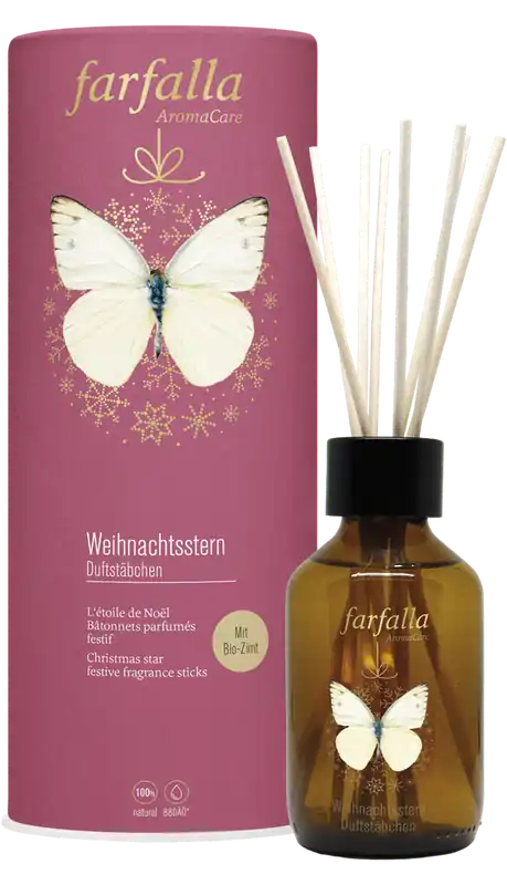 Farfalla Duftstäbchen Weihnachtsstern (150 ml) Echt