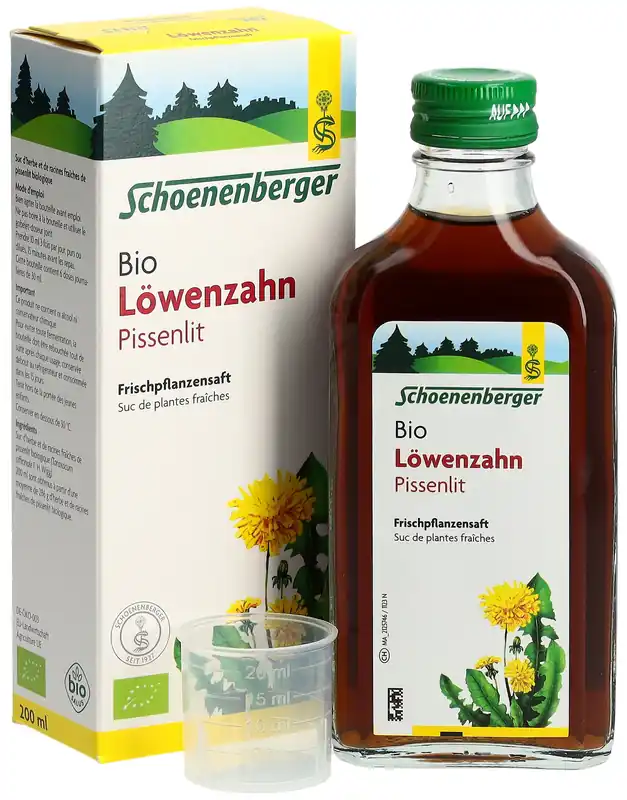 Abverkauf Schoenenberger Löwenzahn Pflanzensaft (200 ml)