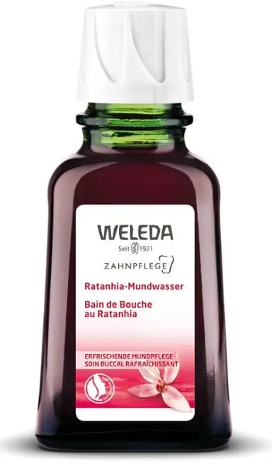 Rabatt Weleda Ratanhia-Mundwasser Konzentrat (50 ml)