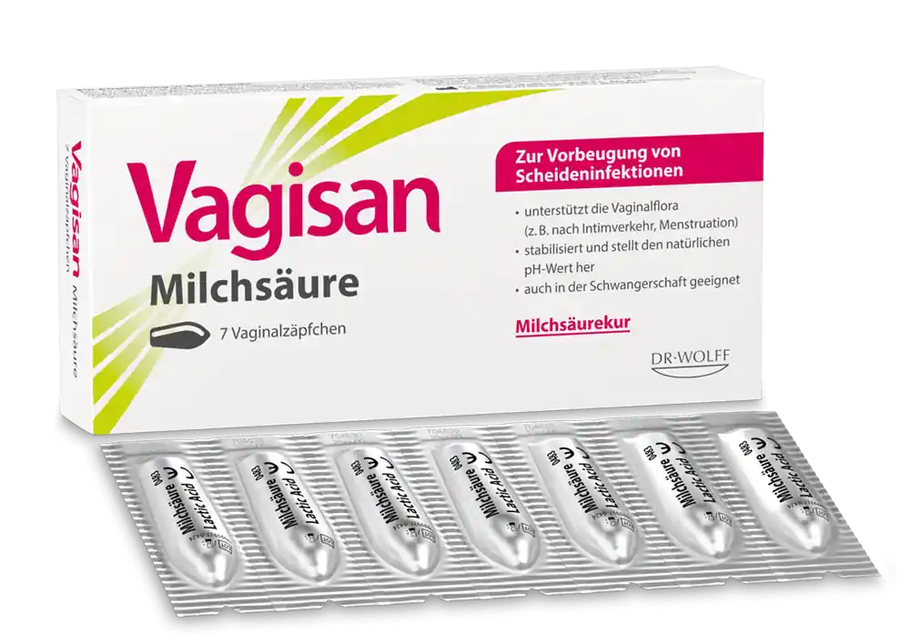 Beliebt Vagisan Suppositorien (Zäpfchen) (7 Suppositorien)