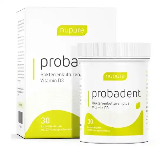 Mega-Angebot Nupure probadent (30 Lutschtabletten)