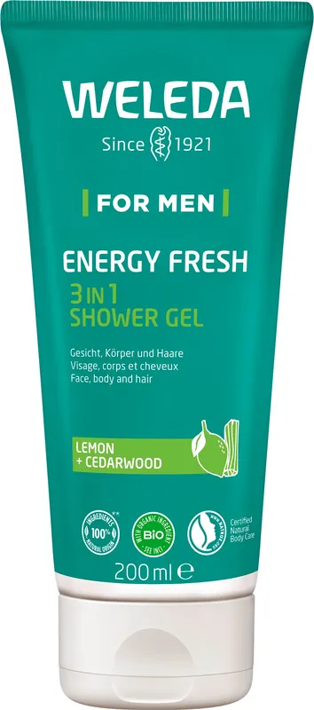 Neu Weleda for men Energy Fresh 3in1 Shower Gel (200 ml)