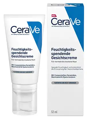 CeraVe Feuchtigkeitsspendende Gesichtscreme (52 ml) Neu