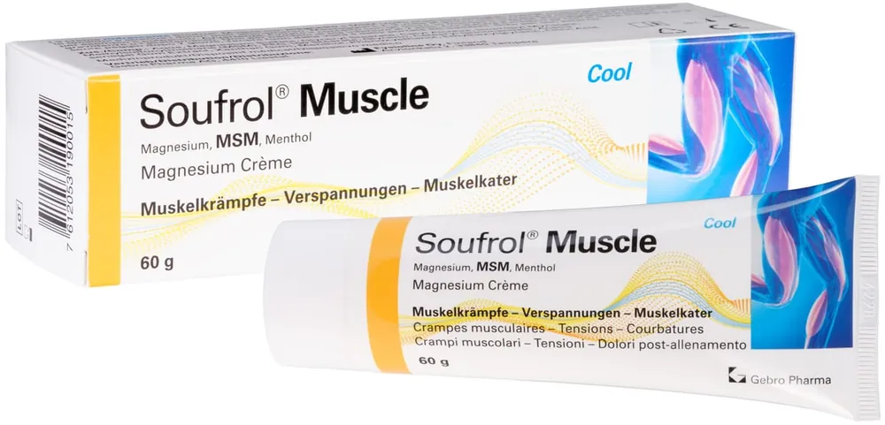 Soufrol Muscle Magnesium Crème (120 g) Jetzt Kaufen