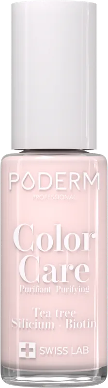 PODERM Nagellack Color Care (123 Nude Blush) Neue Kollektion